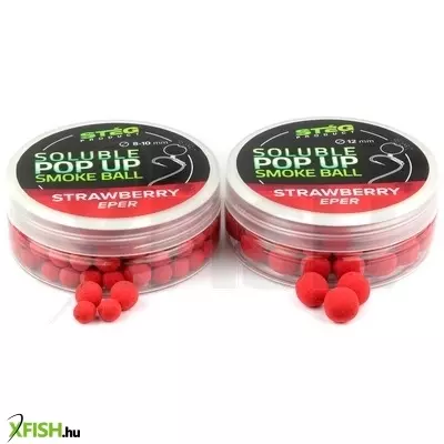 Stég Product Soluble Pop Up Smoke Ball Method Csali Eper 8x10mm 20g