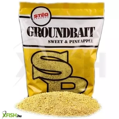 Stég Product Groundbait Sweet & Pineapple 1 Kg Feeder Etetőanyag