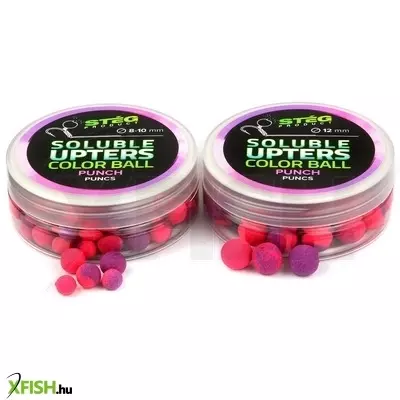 Stég Product Soluble Upters Color Ball Csali Punch Puncs 12 mm 30 G