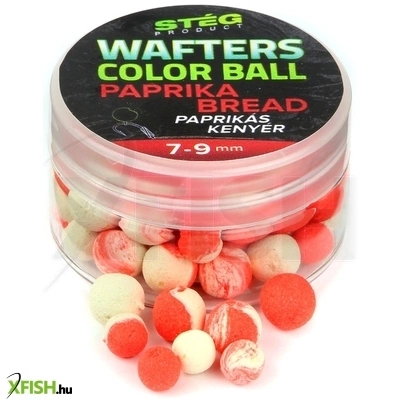 Stég Wafters Color Ball Method Csali Paprikás Kenyér 7-9mm 15g