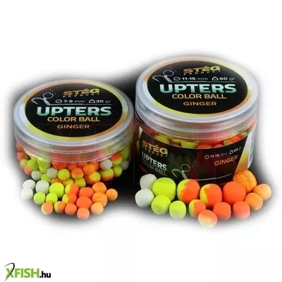 Stég Product Upters Color Ball Balanszírozott Feeder Csali 11-15mm Ginger Gyömbér 60g