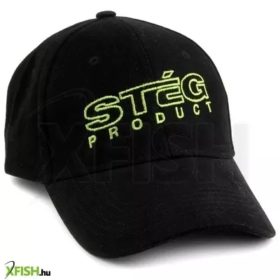 Stég Product Baseball Horgász Sapka Fekete