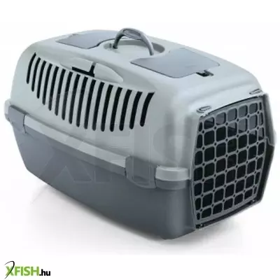 Gulliver szállító 2 55x36x35cm jegeskék/acélkék