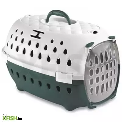 Szállító travel chic 35,3x45x50,5cm smaragdzöld/fehér