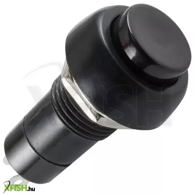 Use home SP 10/bk nyomógomb, 1 áramkör, záró, 125 v, 3 a, fekete