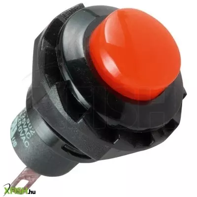 Use home SP 12/rd nyomógomb, 1 áramkör, záró, 250 v, 1,5 a, piros