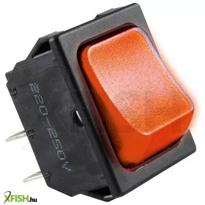 Use home stv 01 világítós billenőkapcsoló, 2 áramkör - 2 állás, 250 v, 10 a, piros