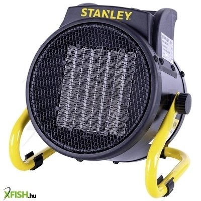 Stanley sxjh002000e ptc fűtőtest, 2000 w, 2 fokozat, fém ház, termosztát, túlmelegedés elleni védelem