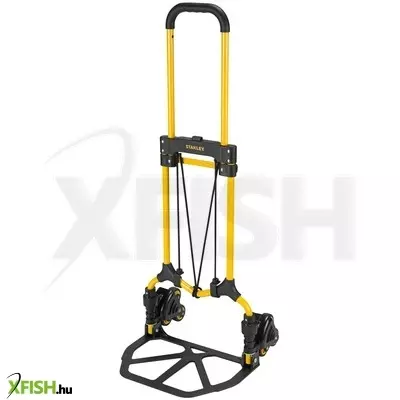 stanley sxwtd-ft584 összecsukható molnárkocsi, lépcsőjáró, 60 kg teherbírás, tömege 4 kg, 6 db kerék lépcsőjáráshoz