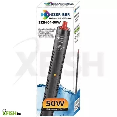 Szer-ber team akváriumi automata fűtő védőtokkal 50w szer-ber