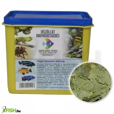 Szer-ber team szer-ber vega spirulinás lemezes díszhaleleség - 1000ml