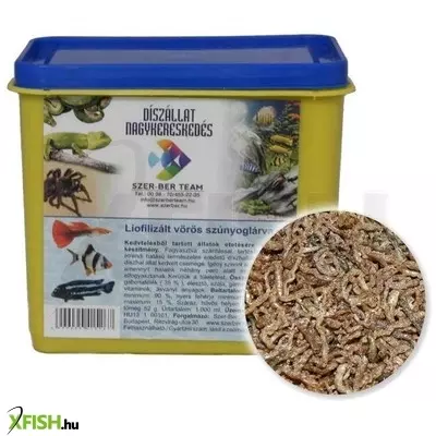 szer-ber team szer-ber liofilizált vörös-szúnyoglárva díszhaleleség - 150ml