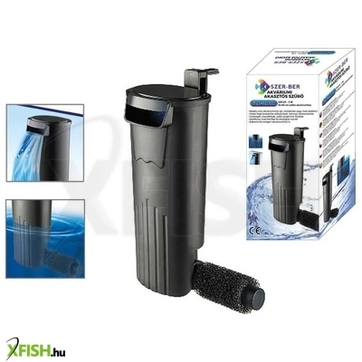 Szer-ber team akváriumi akasztós szűrő alacsony vízszinthez - szer-ber szb-208h