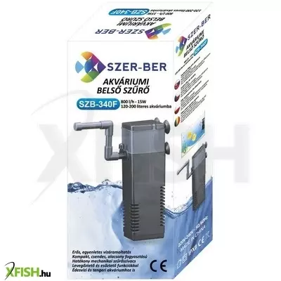 Szer-ber team akváriumi belső szűrő 800l/h szer-ber szb-340f