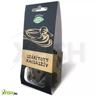 Holisnacks szárított kacsaszív 80g