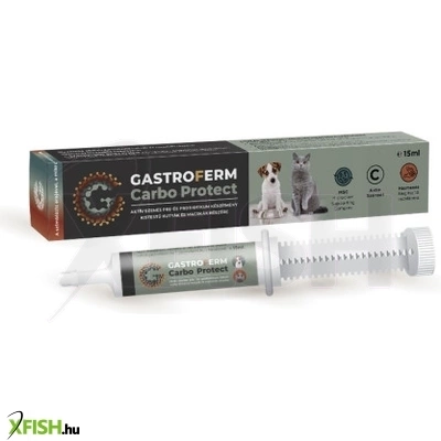 Gastroferm Carbo Protect Hasmenés Ellen Kutyáknak 15ml