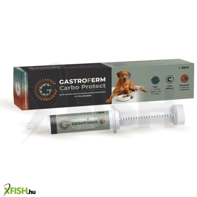 Gastroferm Carbo Protect Hasmenés Ellen Kutyáknak 30ml