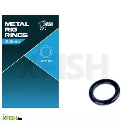 Nash Metal Rig Rings 2.0Mm Gyűrű Bojlis Szerelékhez
