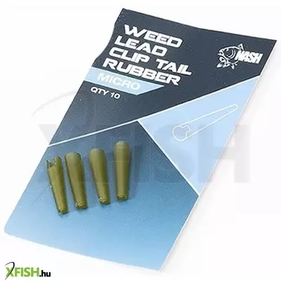 Nash Weed Micro Lead Clip Tail Rubbers Micro Gumiharang