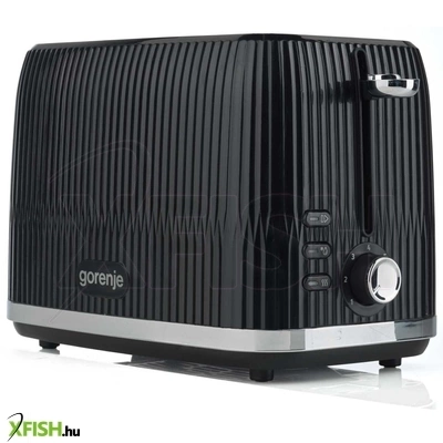 Gorenje t850dpb kenyérpirító, 850 w, 7 fokozat, újramelegítés, kiolvasztás, hőfokszabályozó, megvilágított nyomógombok