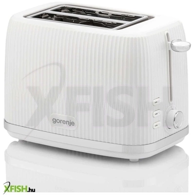 gorenje t850dpw kenyérpirító, 850 w, 7 fokozat, újramelegítés, kiolvasztás, hőfokszabályozó, megvilágított nyomógombok