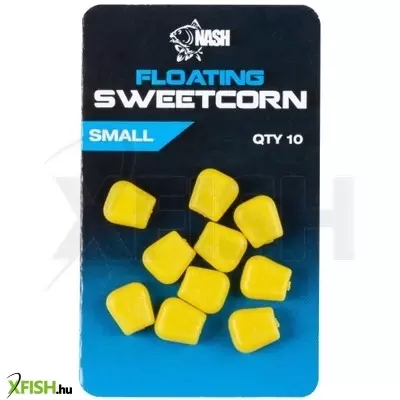 Nash Floating Sweetcorn Lebegő Gumi Kukorica Small 10 db/csomag