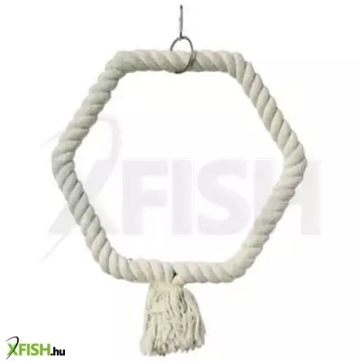 Dezheng pet madárhinta kötél - hatszög 35x24cm