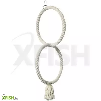 Dezheng pet madárhinta kötél - dupla karika 45x16x16cm