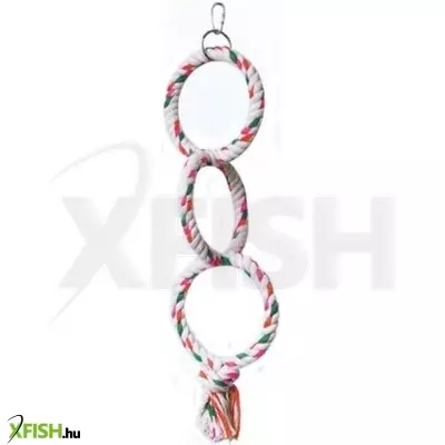 Dezheng pet madárhinta kötél - tripla karika 60x16x16cm