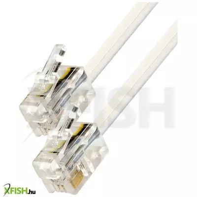 Use bliszter home t 5-5wh/x telefoncsatlakozó kábel, 6p4c, dugó-dugó, 5m