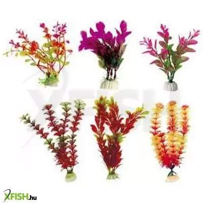 Tatrapet akváriumi műnövény csomag 10-12cm mix 6db