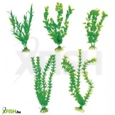Tatrapet műnövény csomag 15-20cm zöld mix 6db
