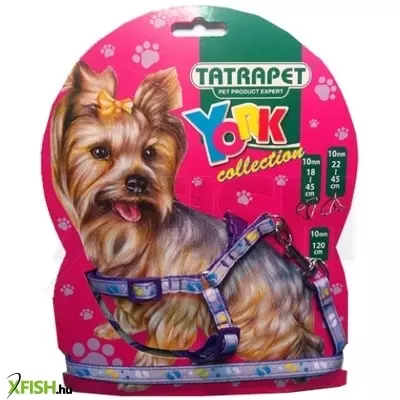 tatrapet kisállat hám pórázzal - s - piros