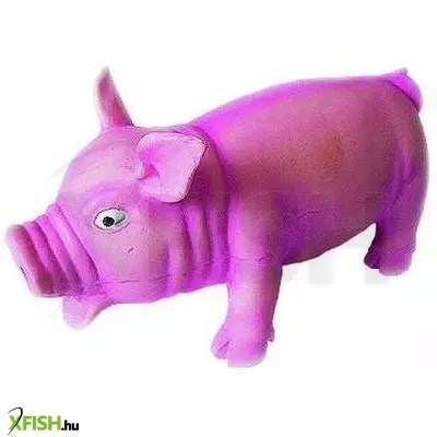 Tatrapet kutyajáték - röfögő gumi malac 21cm