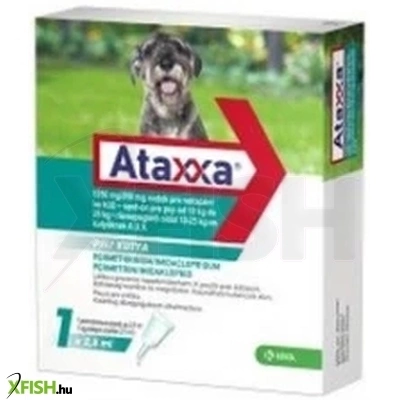 Ataxxa 1250mg/250mg Rácsepegtető Oldat 10-25kg 1db/csomag
