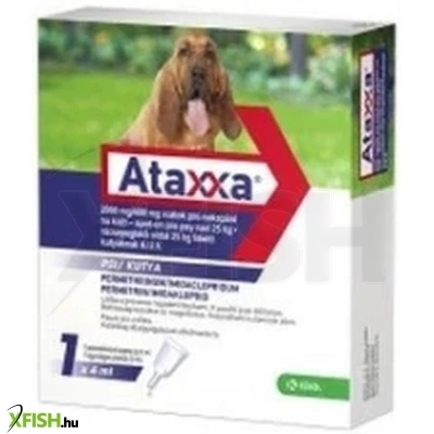Ataxxa 2000mg/400mg Rácsepegtető Oldat 25-40kg 1db/csomag