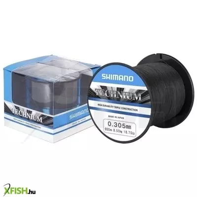 Shimano Line Technium Monofil Zsinór Szürke 300m 0.255mm 6,1Kg
