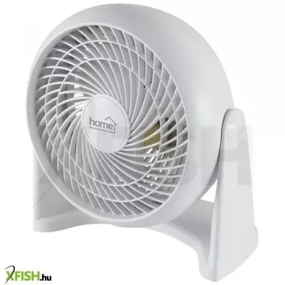 Home tf 23 turbo asztali/fali ventilátor, 50 w, 3 fokozat, 23 cm-es lapátátmérő, 90°-ban dönthető fej, fehér