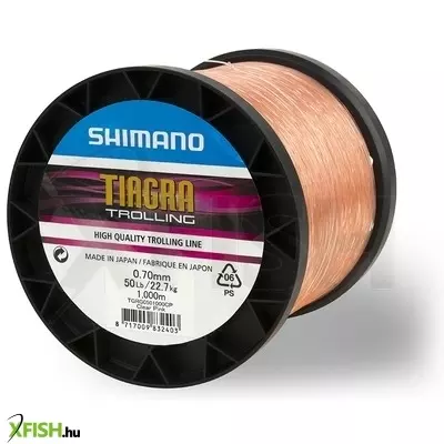 Shimano Line Tiagra Hyper Trolling Monofil Zsinór Pink 1000m 0,55mm 13Kg