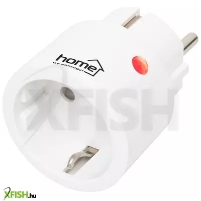 Home th2300 távirányítható mini hálózati aljzat, max. 2300w, 40m hatótáv, LED visszajelző