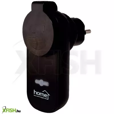 Home tho 1 távirányítható kültéri hálózati aljzat, 40 M hatótáv, ip44 védelem, max. 1000 w, tho 111 és tho 113 szetthez tanítható, rádiós összeköttetés, 230 v, fekete