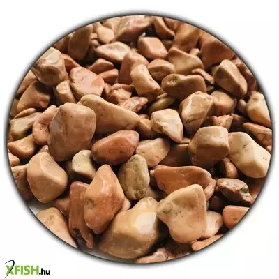 Szer-ber team bézs gyöngykavics akvárium dekoráció, aljzat - 750g, 15-20mm