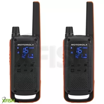 Motorola motorla tlkr t82 adóvevő pár, 10km, 16 pmr csatorna, 121 csatorna, ivox, ipx 4, ~18 óra üzemidő