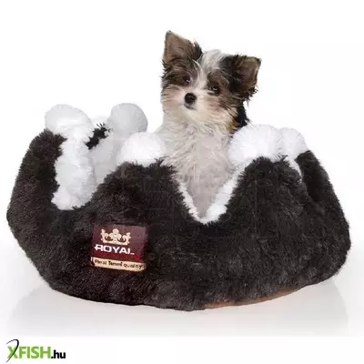 Tommi princess kisállat fekhely barna - 44cm