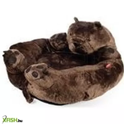 Tommi teddy bear fekhely sötétbarna - 50x30cm