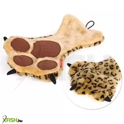 Tommi zörgős plüss mancs kutya- és macskajáték 30cm - leopárd