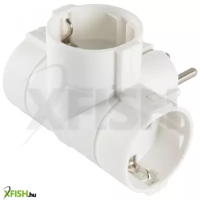 Home tpf-36 földelt hálózati t elosztó, 3 db földelt aljzat, 250 v~, max. 16 a, max. 3680 W