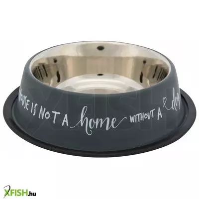 Trixie kutyatál 900ml - 23cm (szürke)