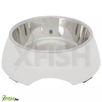 Trixie kutyatál műanyag tartóval 400ml - 17cm (fehér)
