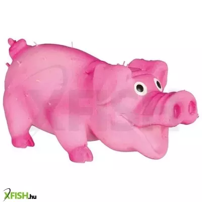 Trixie kutyajáték - sípoló gumi malac 10cm